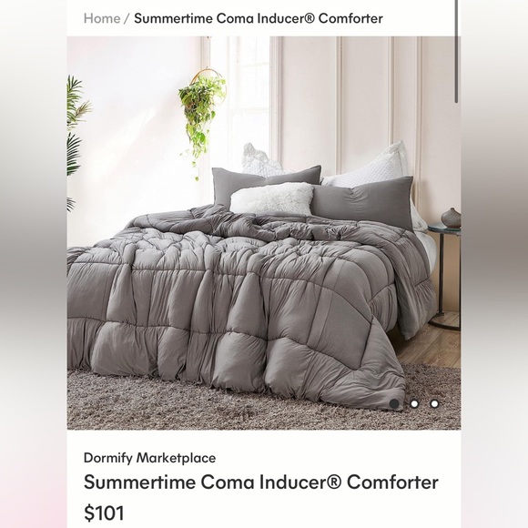 Dormify Twin/Twin XL Comforter with matching Pillow Case - Picture 1 of 3